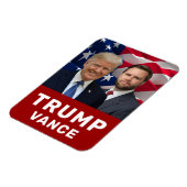 Trump Vance 2024 Magnet (Linke Seite)