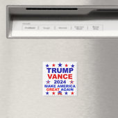 Trump Vance 2024 Magnet (In Situ (Geschirrspüler))