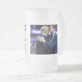 Trump Vance 2024 Mattglas Bierglas (VorderseiteRechts)