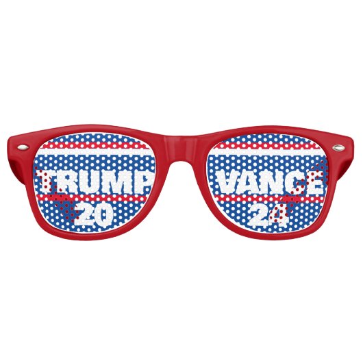 TRUMP VANCE 2024 PARTYBRILLE (Vorderseite)