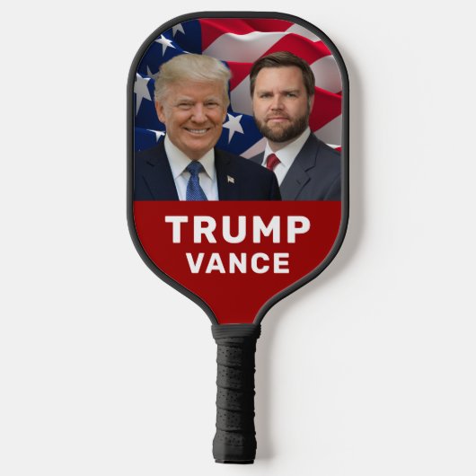 Trump Vance 2024 Pickleball Schläger (Rückseite)