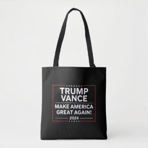 Trump Vance 2024 Präsident JD Vance Vice MAGA Tasche