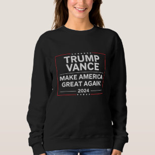 Trump Vance 2024 Präsident JD Vance Vize MAGA Sweatshirt