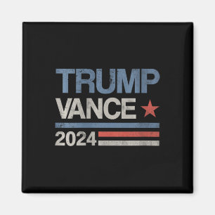 Trump Vance 2024 Präsident Trump Unterstützer Magnet