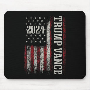 Trump Vance 2024 Präsident Trump Unterstützer Wied Mousepad