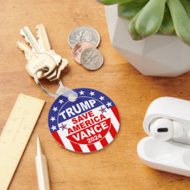 TRUMP VANCE 2024 RETTE AMERIKA SCHLÜSSELANHÄNGER