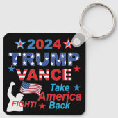 TRUMP VANCE 2024 SCHLÜSSELANHÄNGER (Rückseite)