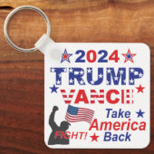 TRUMP VANCE 2024 SCHLÜSSELANHÄNGER (Vorderseite)