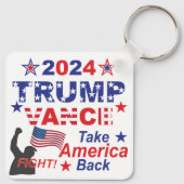 TRUMP VANCE 2024 SCHLÜSSELANHÄNGER (Rückseite)