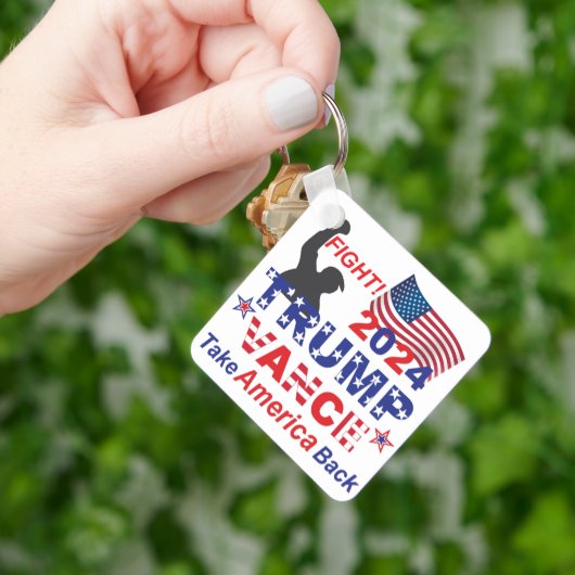 TRUMP VANCE 2024 SCHLÜSSELANHÄNGER (Hand)