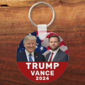 Trump Vance 2024 Schlüsselanhänger (Rückseite)