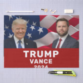 Trump Vance 2024 Seidenpapier (Handwerk)