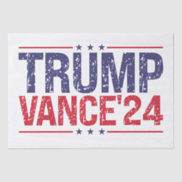 Trump Vance 2024 Seidenpapier