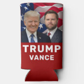 Trump Vance 2024 Selters Dosenkühler (Rückseite)
