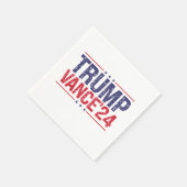Trump Vance 2024 Serviette (Ecke)