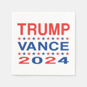 Trump Vance 2024 Serviette (Vorderseite)