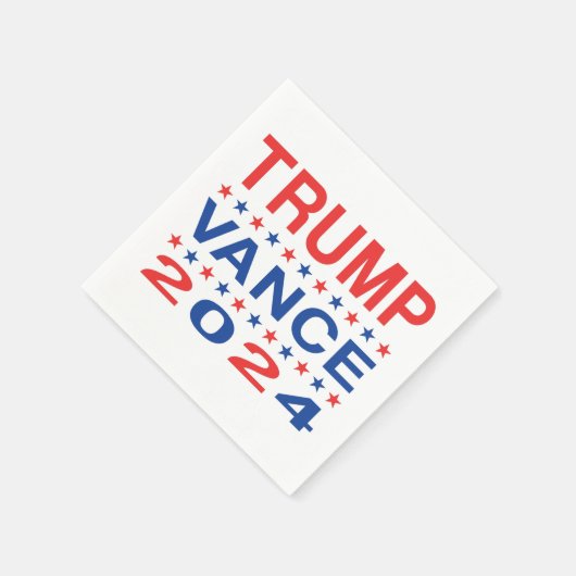 Trump Vance 2024 Serviette (Ecke)
