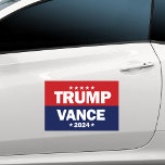 Trump Vance 2024 Stoßfänger Auto Magnet<br><div class="desc">Trump 2024 Auto Magnet enthält den Text Trump Vance 2024. Zeigen Sie Ihre Unterstützung für Präsident Donald Trump bei den Wahlen 2024.</div>