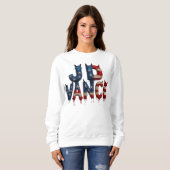 Trump Vance 2024 Sweatshirt (Vorne ganz)