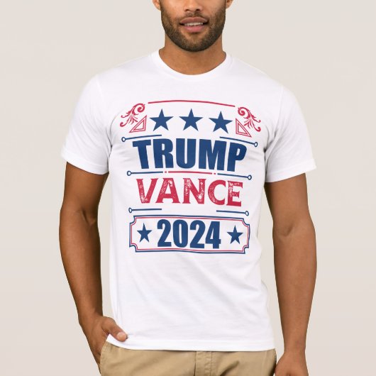 Trump Vance 2024 T-Shirt (Vorderseite)