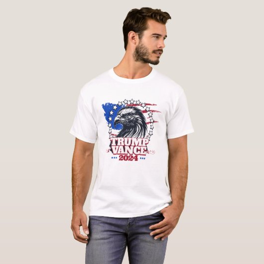 Trump Vance 2024 T-Shirt (Vorne ganz)