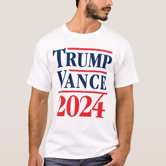 Trump Vance 2024 T-Shirt (Vorderseite)