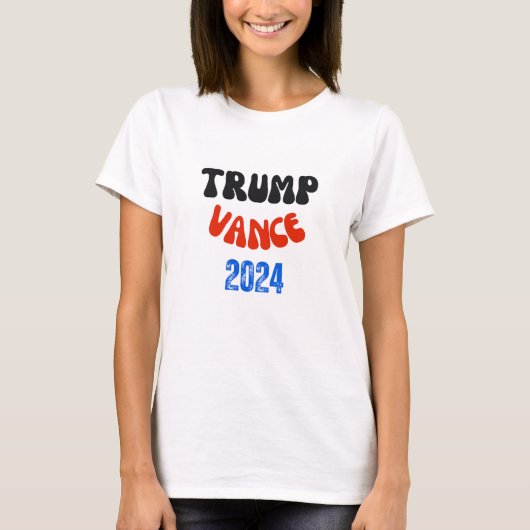 TRUMP VANCE 2024 T-Shirt (Vorderseite)