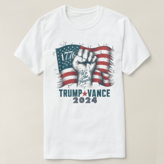 Trump Vance 2024 T-Shirt (Design vorne)