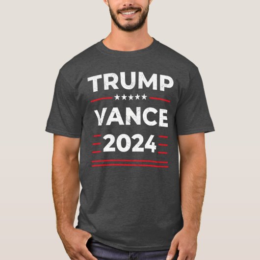 Trump Vance 2024 T-Shirt (Vorderseite)