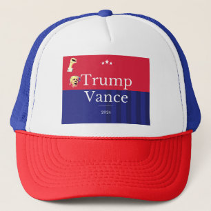 Trump Vance 2024 Truckerkappe