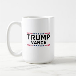 Trump Vance 2024 Trump unterstützt Wahlgeschenk Kaffeetasse
