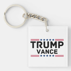 Trump Vance 2024 Trump unterstützt Wahlgeschenk Schlüsselanhänger