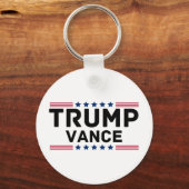 Trump Vance 2024 Trump unterstützt Wahlgeschenk Schlüsselanhänger (Vorderseite)