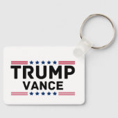 Trump Vance 2024 Trump unterstützt Wahlgeschenk Schlüsselanhänger (Vorderseite)