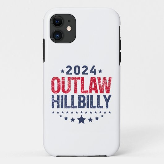 Trump Vance 2024 verbietet eine Hillbilly-US-Flagg Case-Mate iPhone Hülle (Rückseite)
