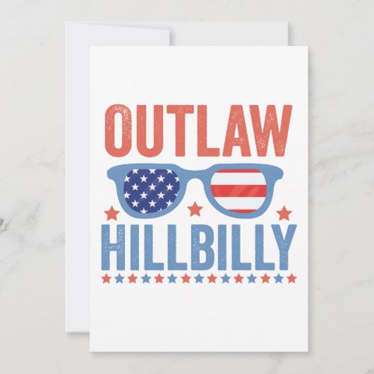 Trump Vance 2024 verbietet hillbilly-Wahl Dankeskarte (Vorderseite)