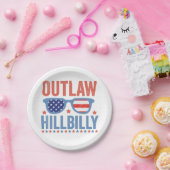 Trump Vance 2024 verbietet hillbilly-Wahl Pappteller (Party)