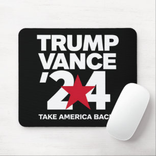 Trump Vance 2024 Wählen Sie Trump 2024 Wahl Mousepad