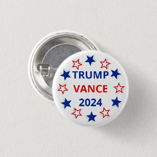 Trump, Vance 2024-Wahlknopf Button