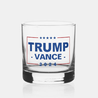 TRUMP VANCE 2024 WHISKYGLAS