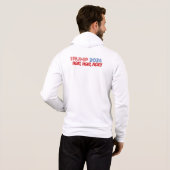 TRUMP VANCE 2024 ZIP HOODIE (2-SIDED) - WEISS (Schwarz voll)