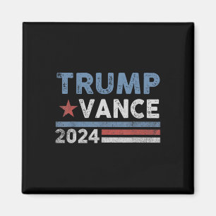 Trump Vance 2025 Präsident Trump Unterstützer Wied Magnet
