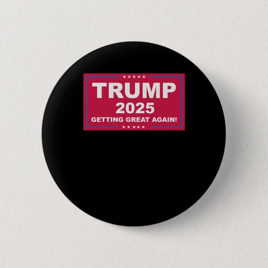 Trump Vance 2025 wird wieder groß () Button (Vorderseite)