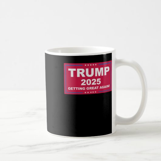 Trump Vance 2025 wird wieder groß () Kaffeetasse (Rechts)