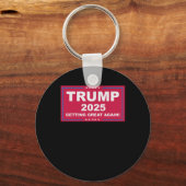 Trump Vance 2025 wird wieder groß () Schlüsselanhänger (Vorderseite)