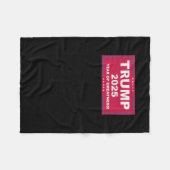 Trump Vance 2025 Year of Greatness () Fleecedecke (Vorderseite (Horizontal))