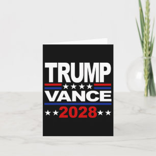 Trump Vance 2028 Republikanischer Dritter-Amtszeit Karte