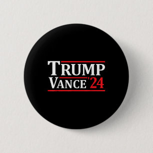 Trump Vance 24 Trump 2024  Button