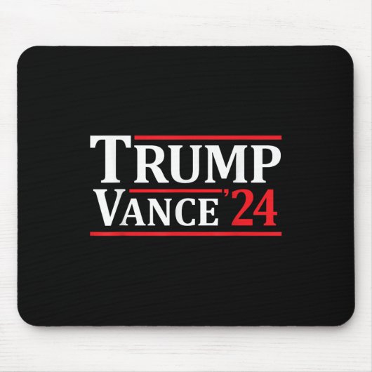 Trump Vance 24 Trump 2024 Mousepad (Vorne)