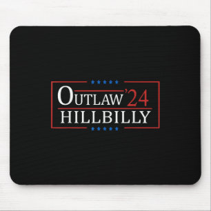 Trump Vance 24 verbietet Hillbilly US Flag Vintag Mousepad